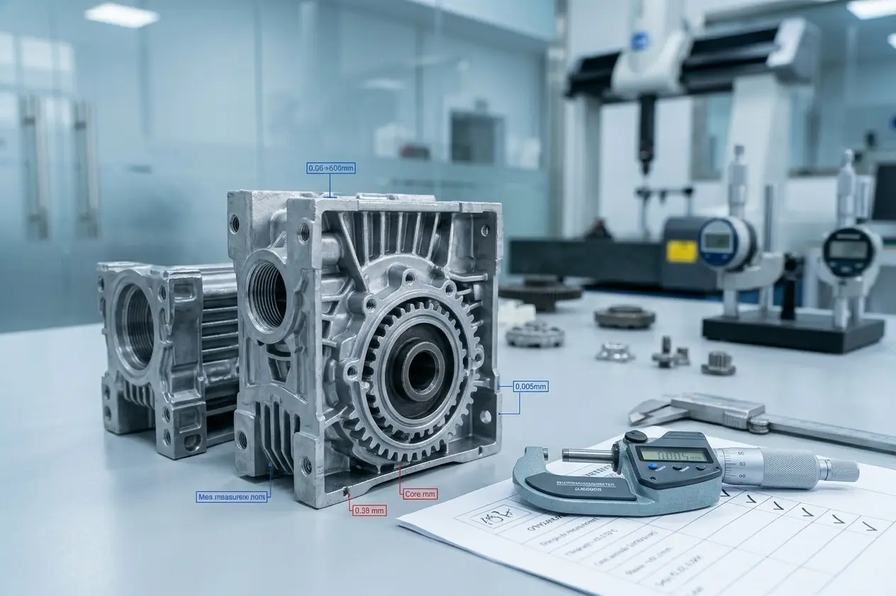 Precision zinc die cast component